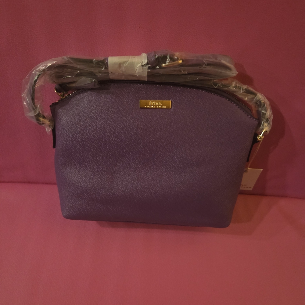 Stylish Furla Violet Crossbody Bag